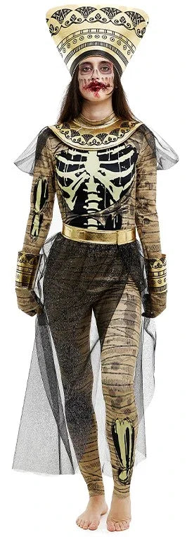 Disfraz de Momia Faraona para Mujer Momias Partilandia